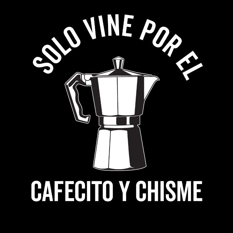 Funny Spanish Shirts Cafecito Cafe Espanol