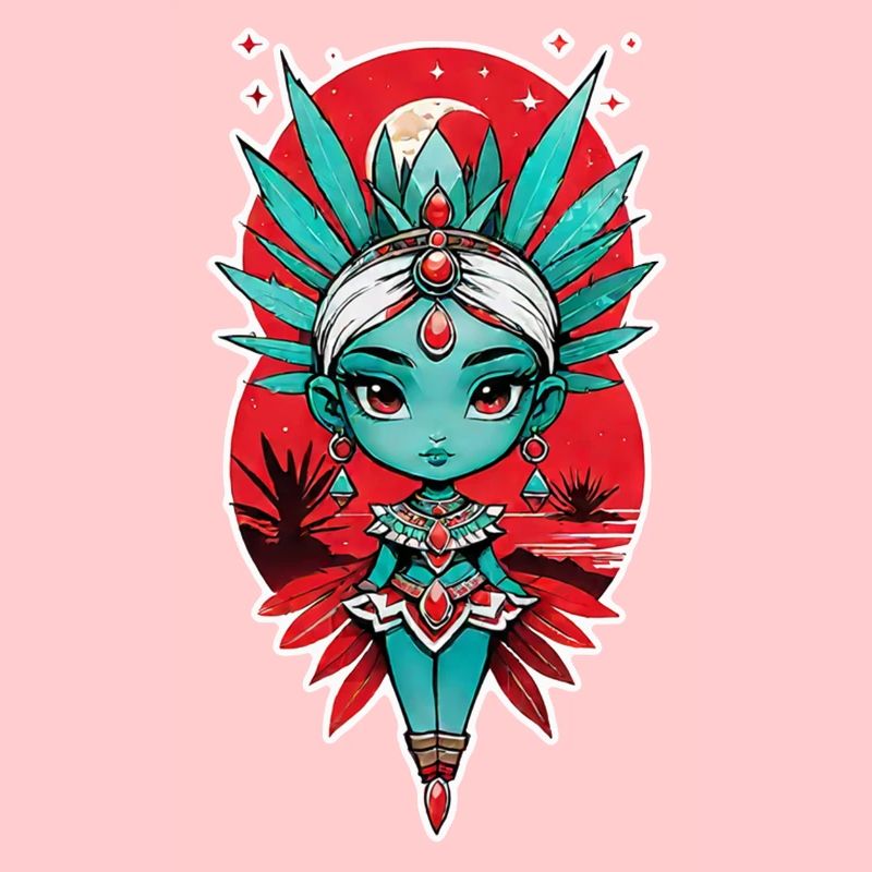 princesse indienne - aztek
