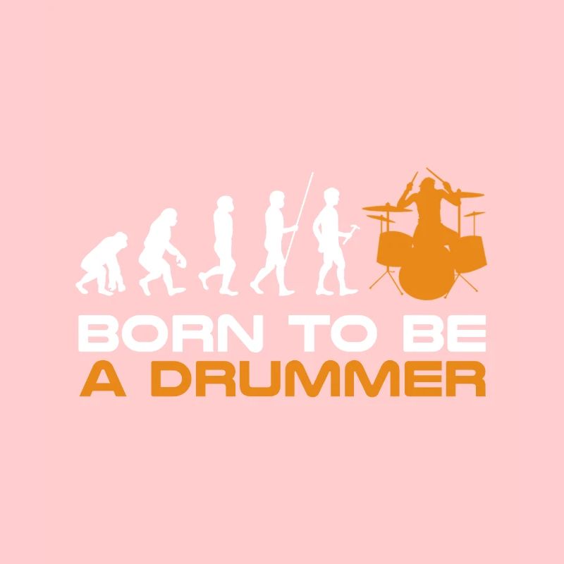 Drum Shirt Cadeau de batteur · Evolution