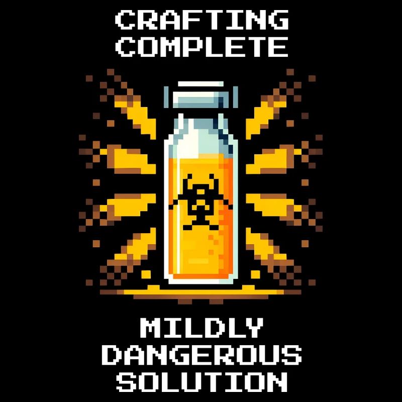 Crafting finished – tricky solution | Chemistry