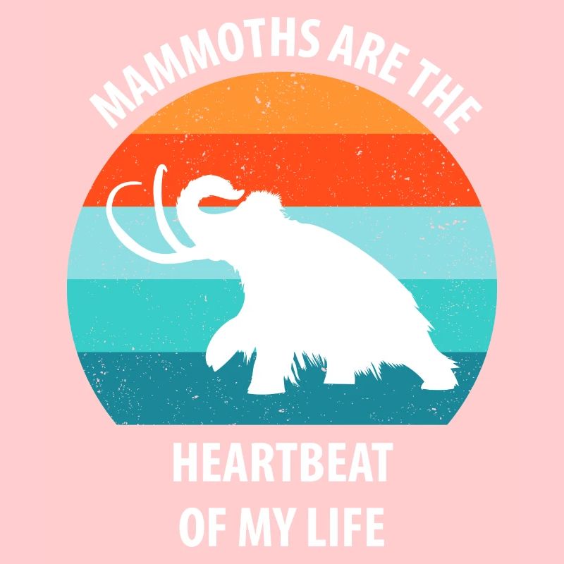 Lustiges Mammut Steinzeit Eiszeit Design Urzeit