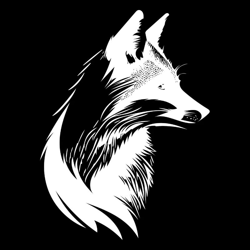 Pretty Forest Fox Nature Portrait