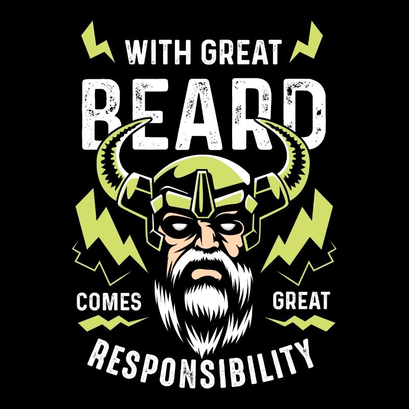 Big Beard Responsable Père Poison
