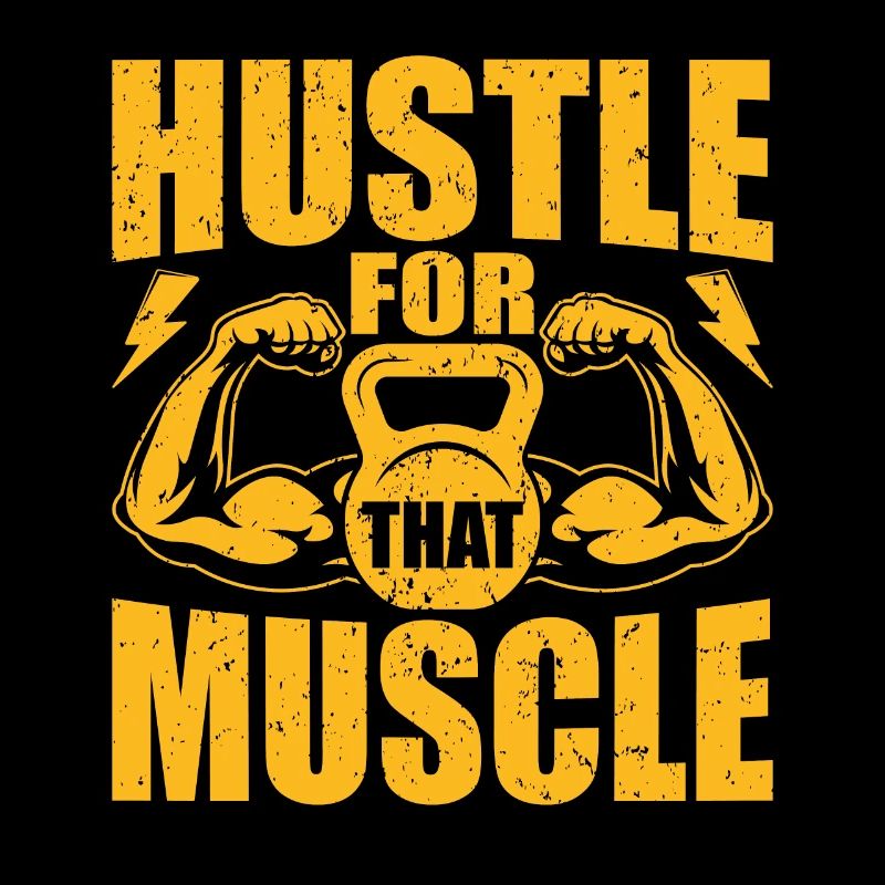 Hustle and bustle for this muscle training