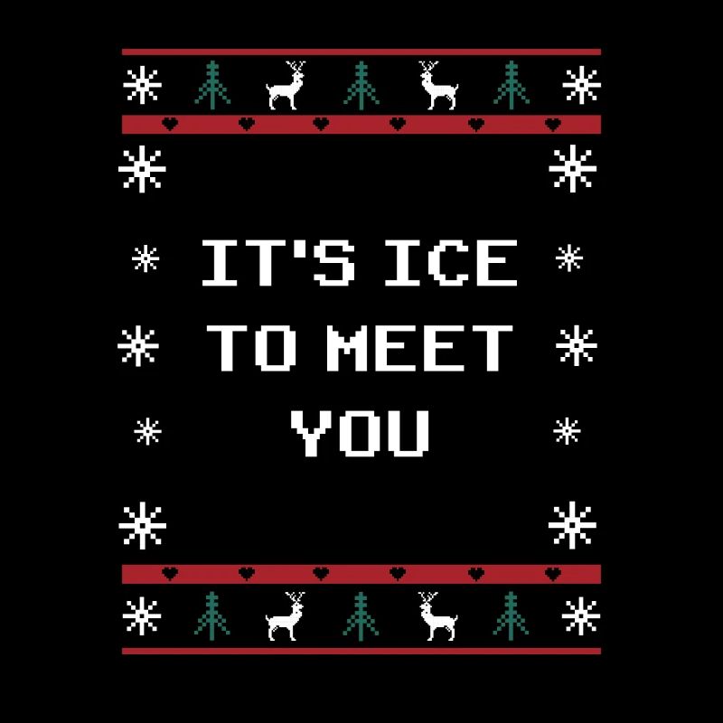 C’est de la crème glacée pour te rencontrer, papa de Noël W