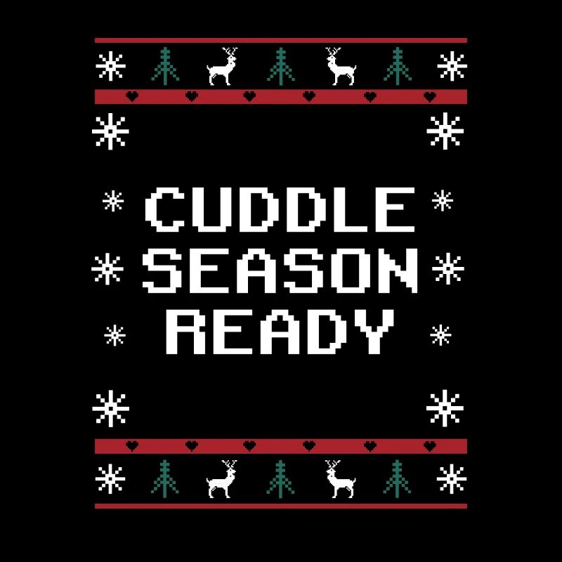 Cuddly Christmas couples Christmas lied