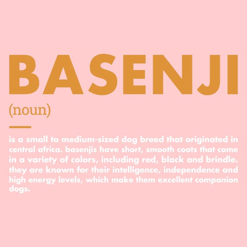 Chien Basenji Définition