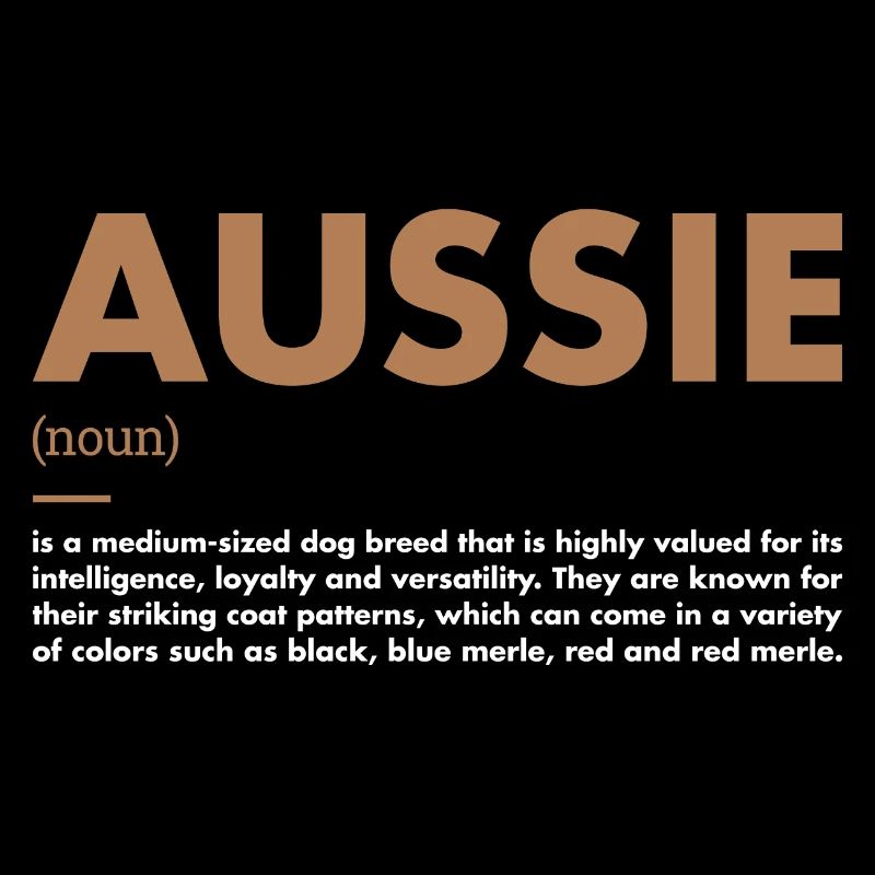 Dog Aussie Definition