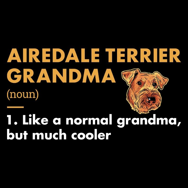 Airedale Terrier Grandma Definition