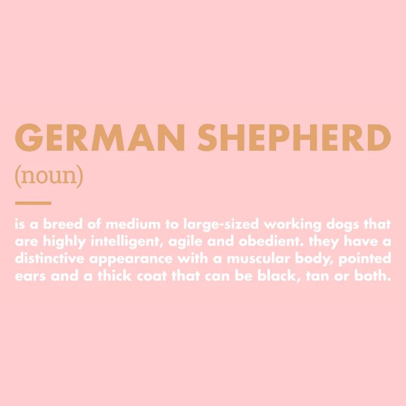 German Shepherd Definition