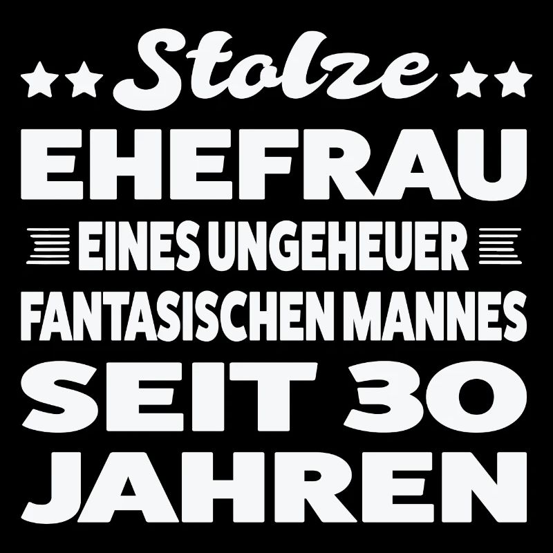 30 Jahre Ehe Ehefrau 30. Hochzeitstag Geschenk