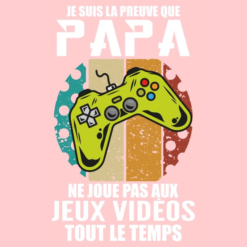 Proof that Dad doesn't play video games