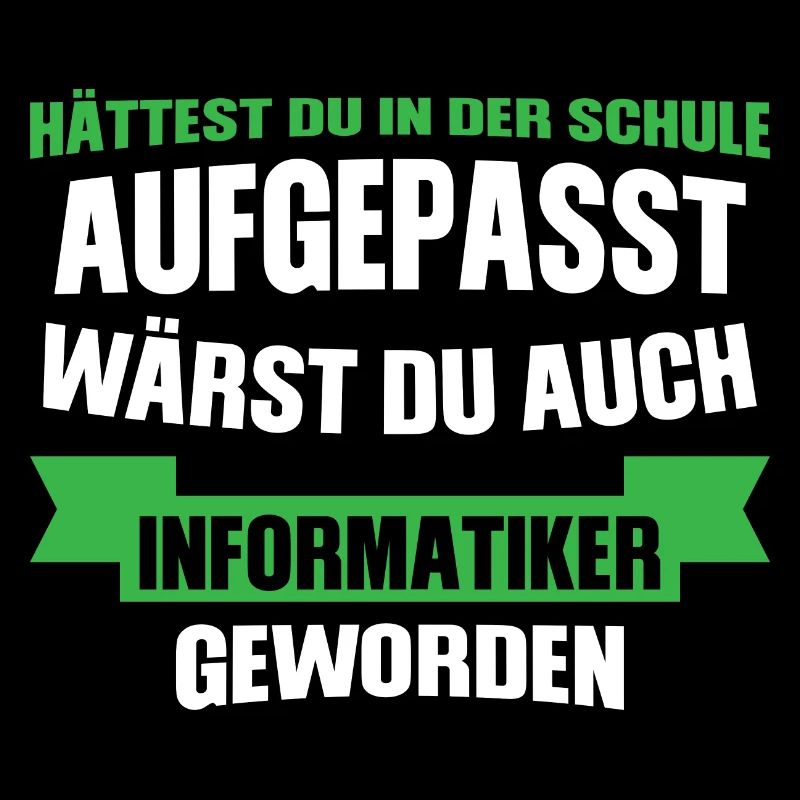 Informatiker Beruf IT-Informatiker Geschenk