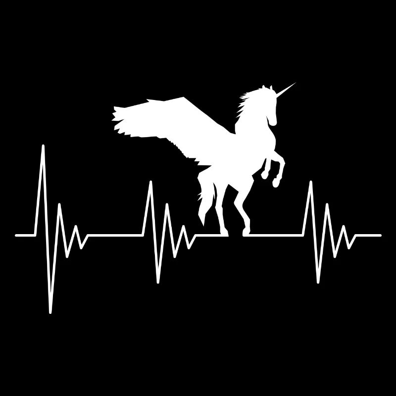 Einhorn Pferd EKG Herzfrequenz