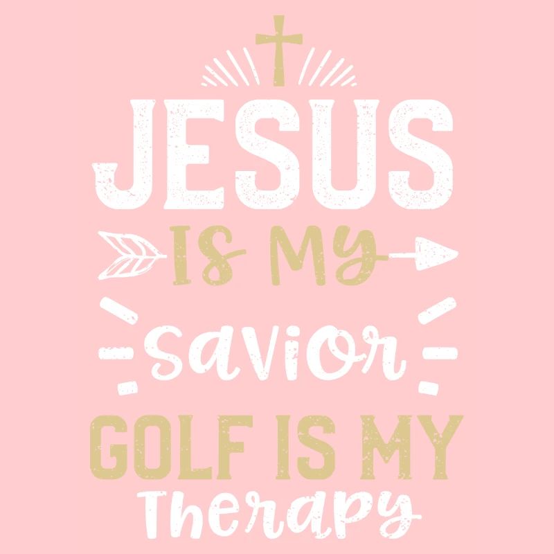Jésus est mon sauveur Le golf est mon th...