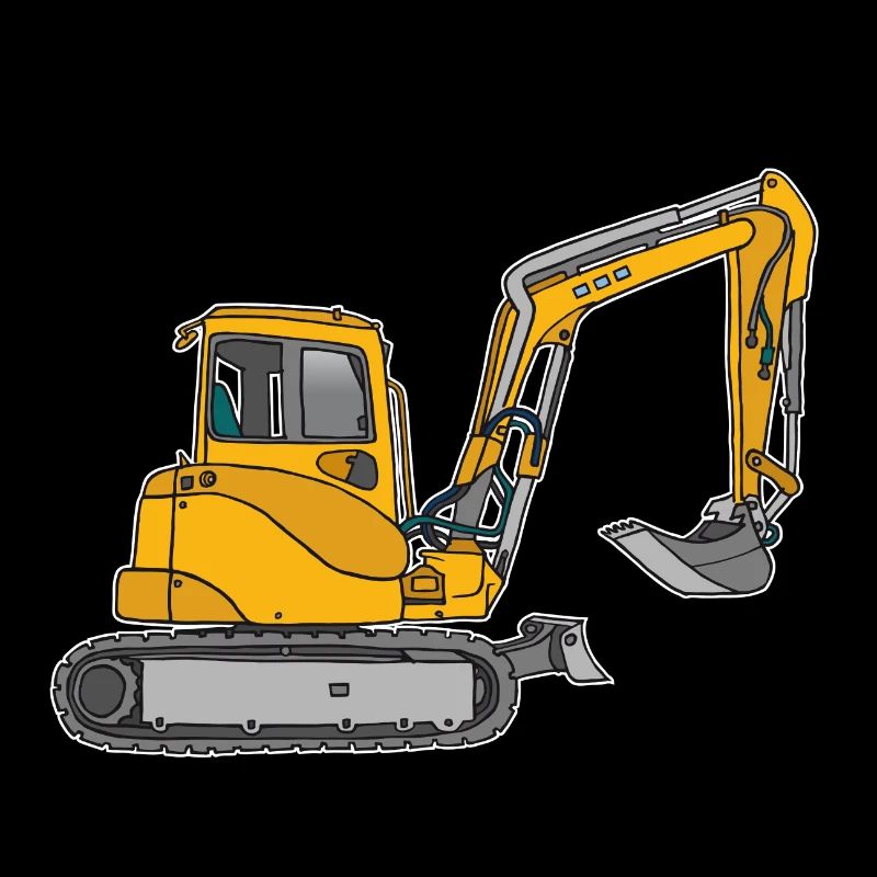Yellow digger / excavators