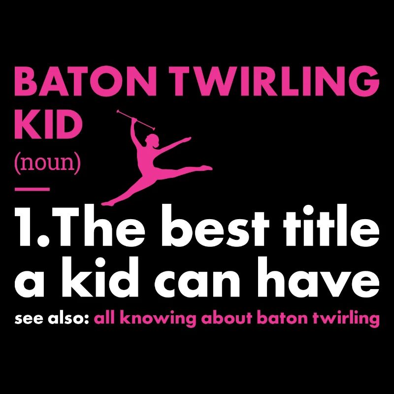 Baton Twirler Kid Definition Baton Twirling