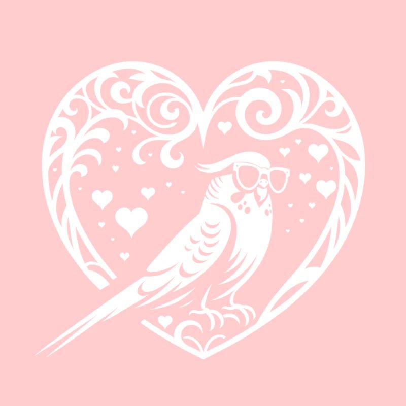 La perruche décontractée dans l’âme