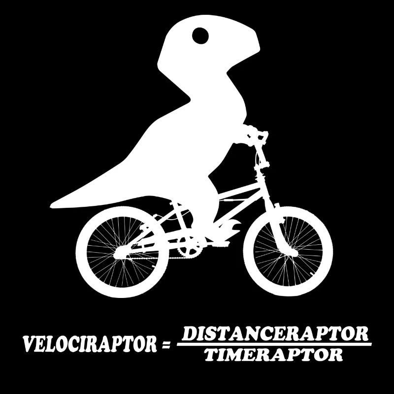 Velociraptor Drachen Dinosaurier Geschenkidee Nerd