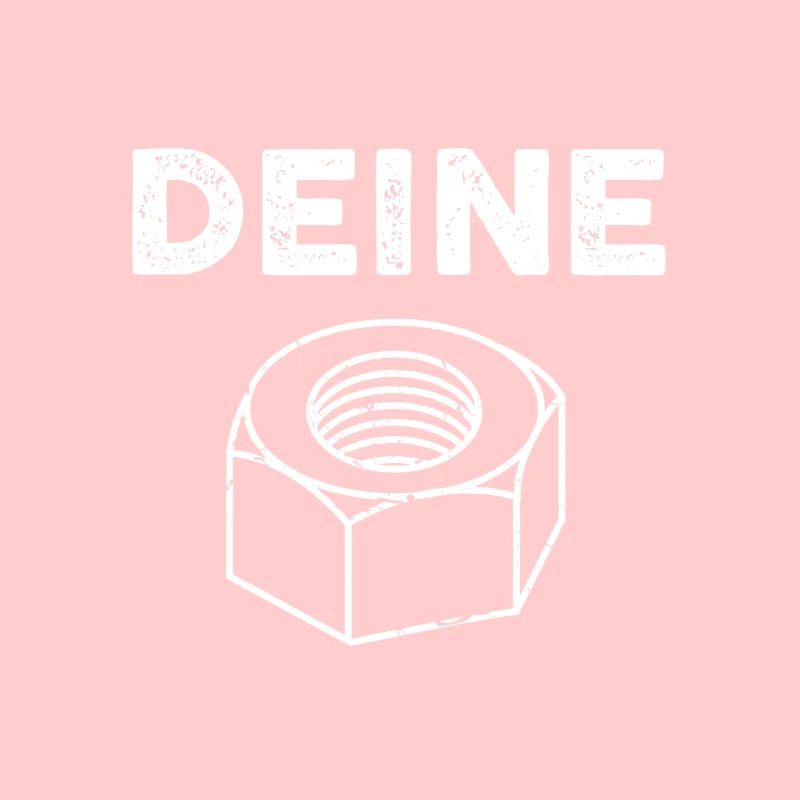 Deine Mutter Wortspiel mit Schraube Witz Spruch Hu