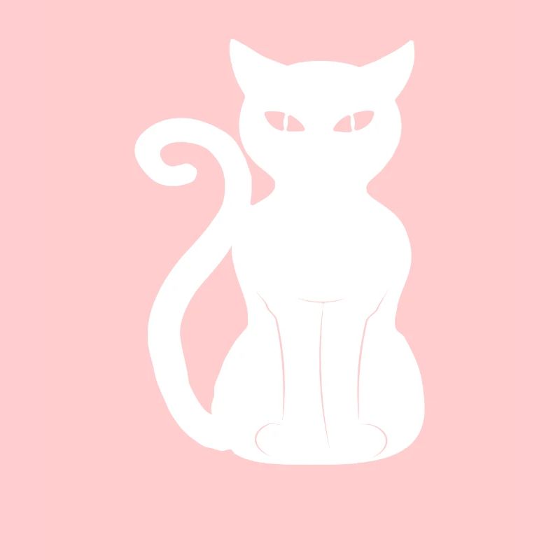 Conception de chat animal mignon