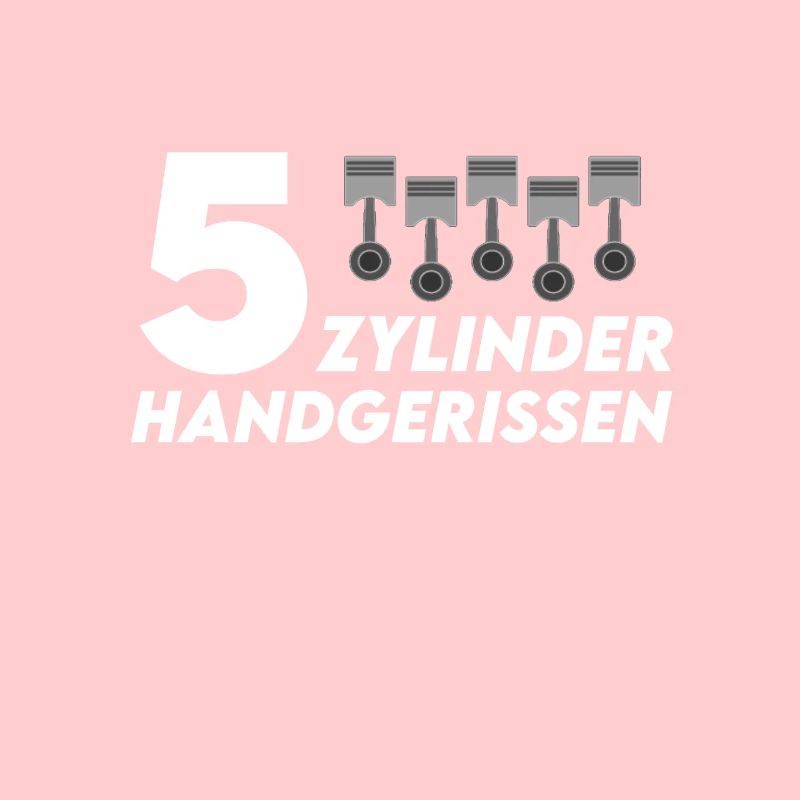 5 Zylinder Turbo Oldtimer 1-2-4-5-3 Geschenkidee