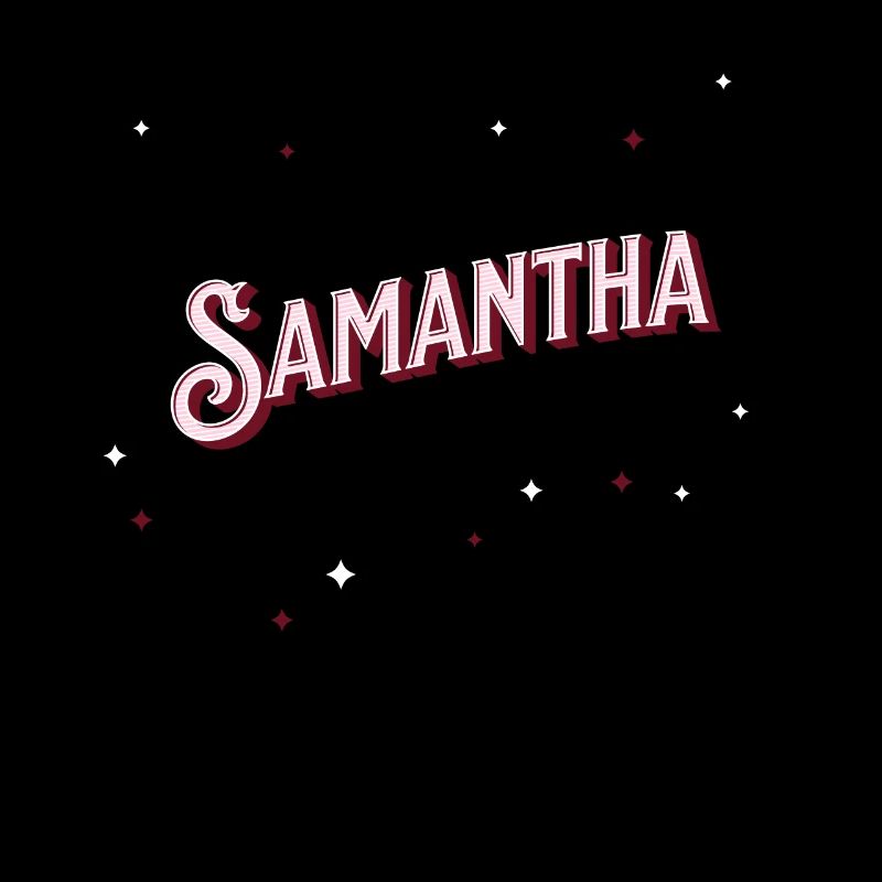 Samantha's name personalized