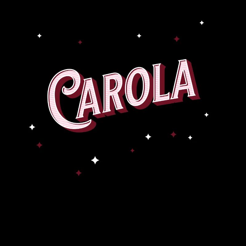 Carola's name personalized
