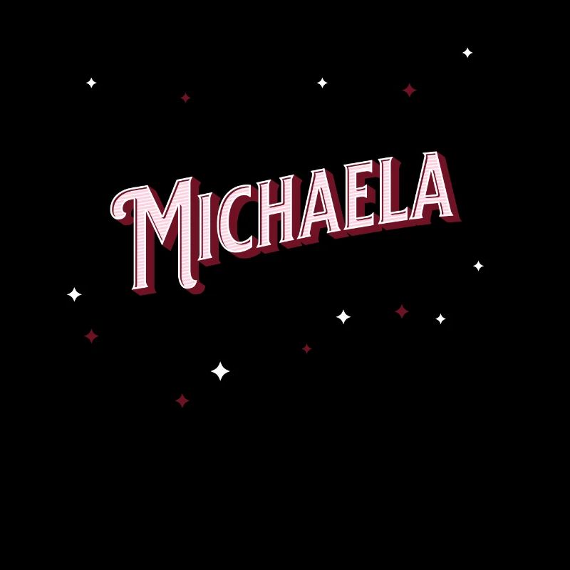 Michaela's name personalized