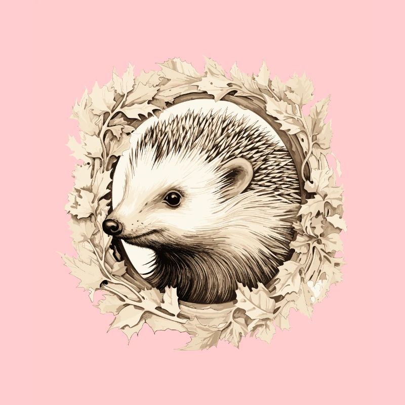 Mignon hérisson vintage