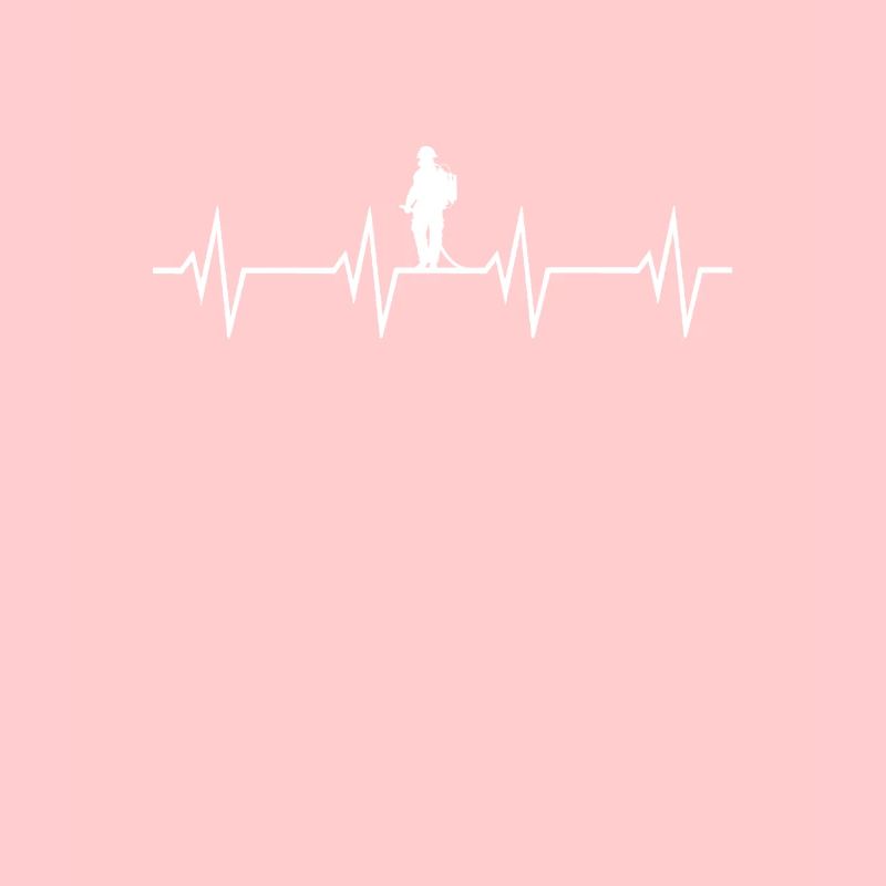 Firefighter Heartbeat Fire Brigade Firefighter ECG