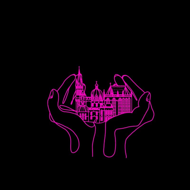 Stad Aachen, Dom, Lineart