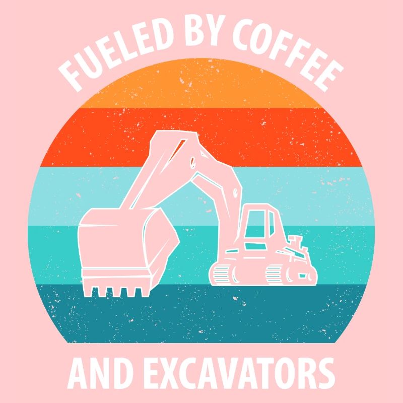 Bagger Baggerfahrer Baggerwagen