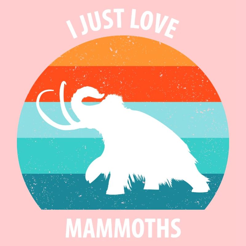 Lustiges Mammut Steinzeit Eiszeit Design Urzeit