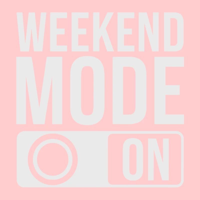 Mode week-end activé