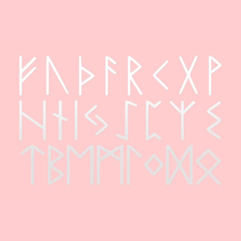 FUTHARK Runen - Wikinger