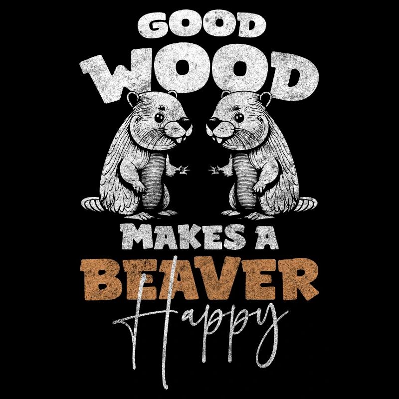 Rodent, builder, tree trunks, nature conservation