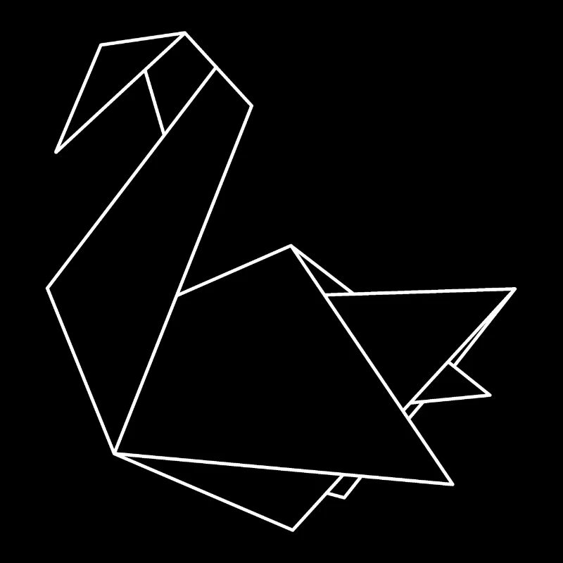 Origami Schwan