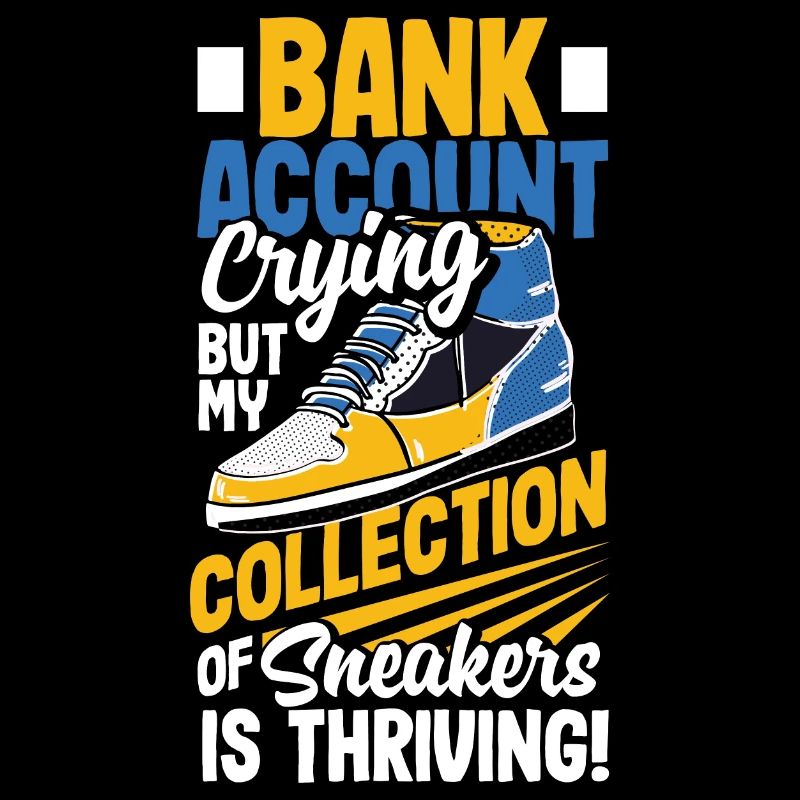 Compte bancaire qui pleure, la collection de baskets prospère!