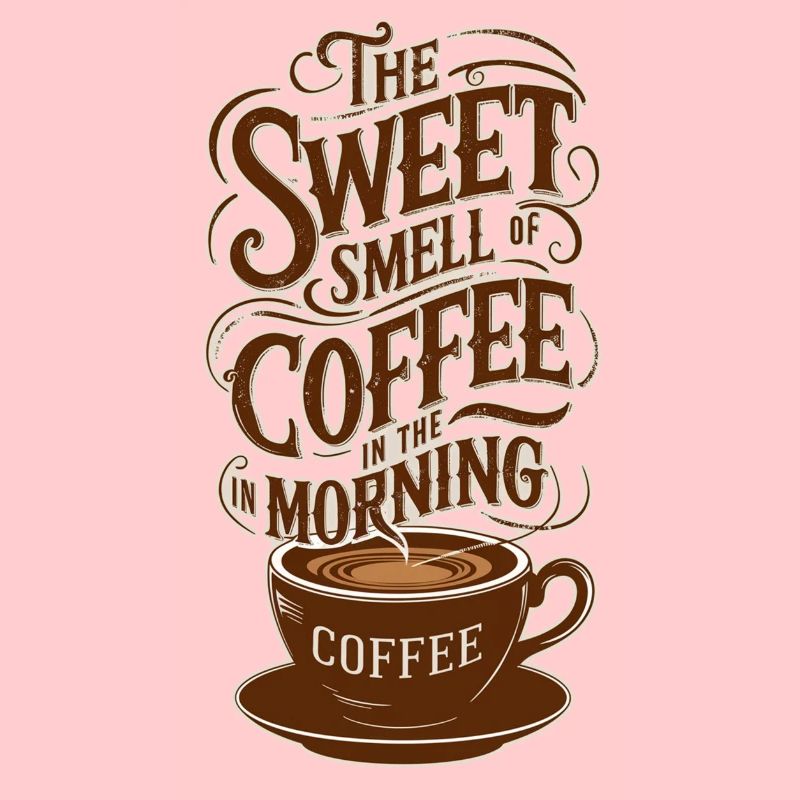 douce odeur du café le matin