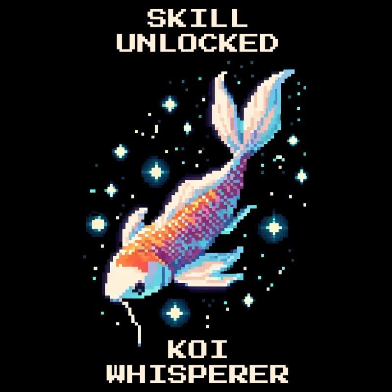 Compétence débloquée : Koi Whisperer | Étang de carpes koï