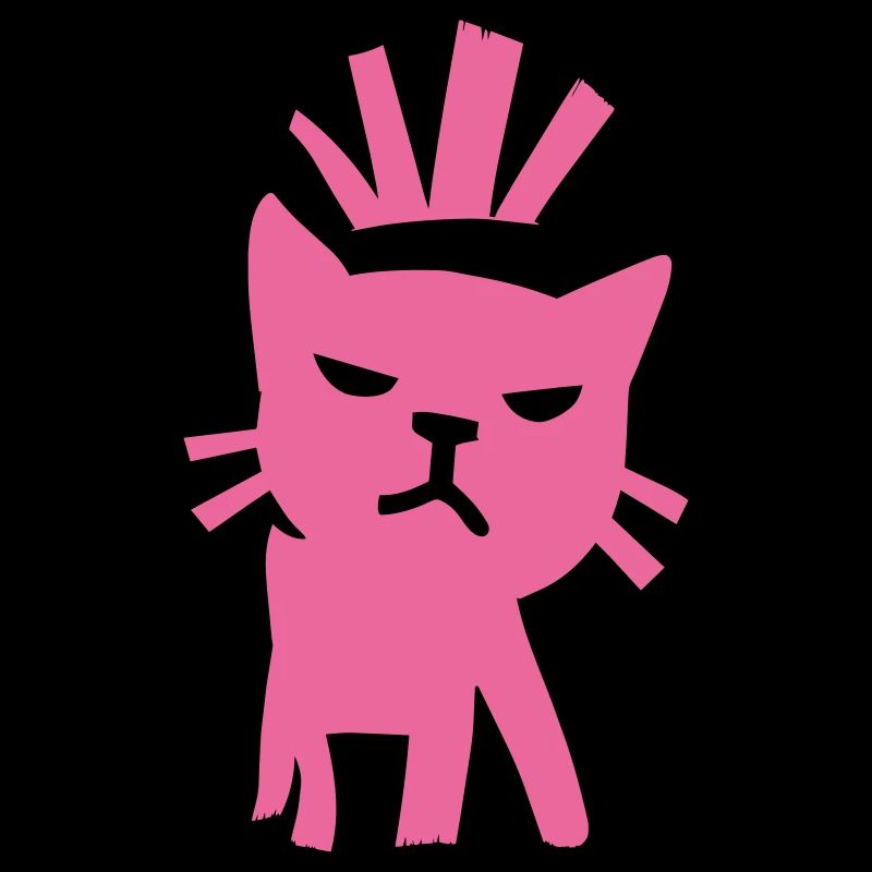 Petits Monstres : Mohawk Punk Cat