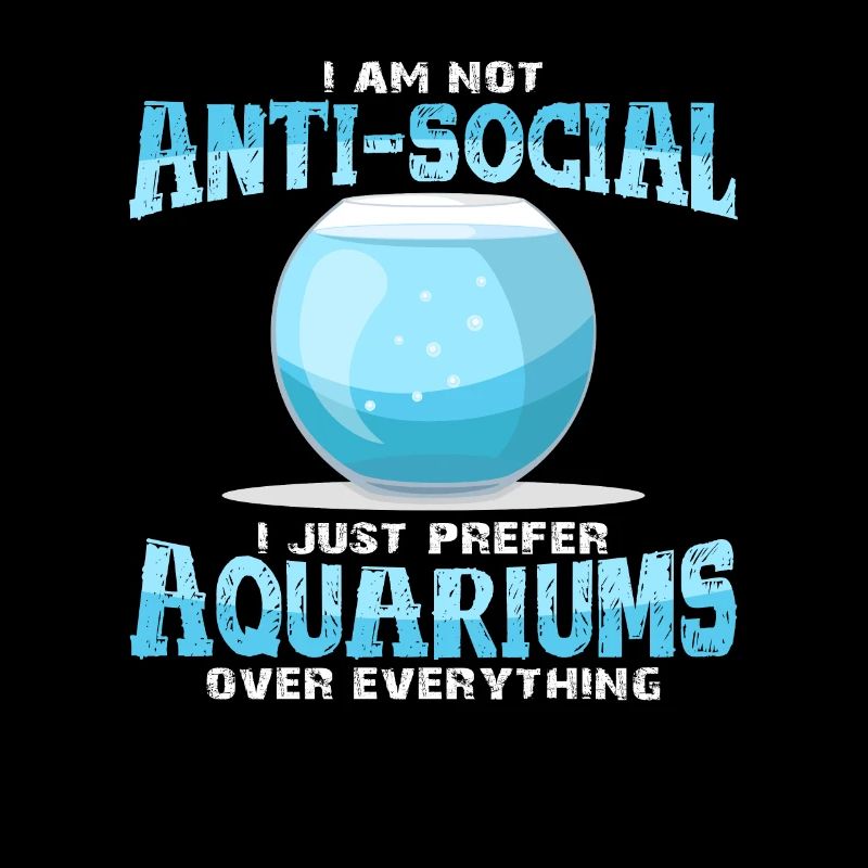 Aquarium Hobby Geschenkidee Fische Geburtstag