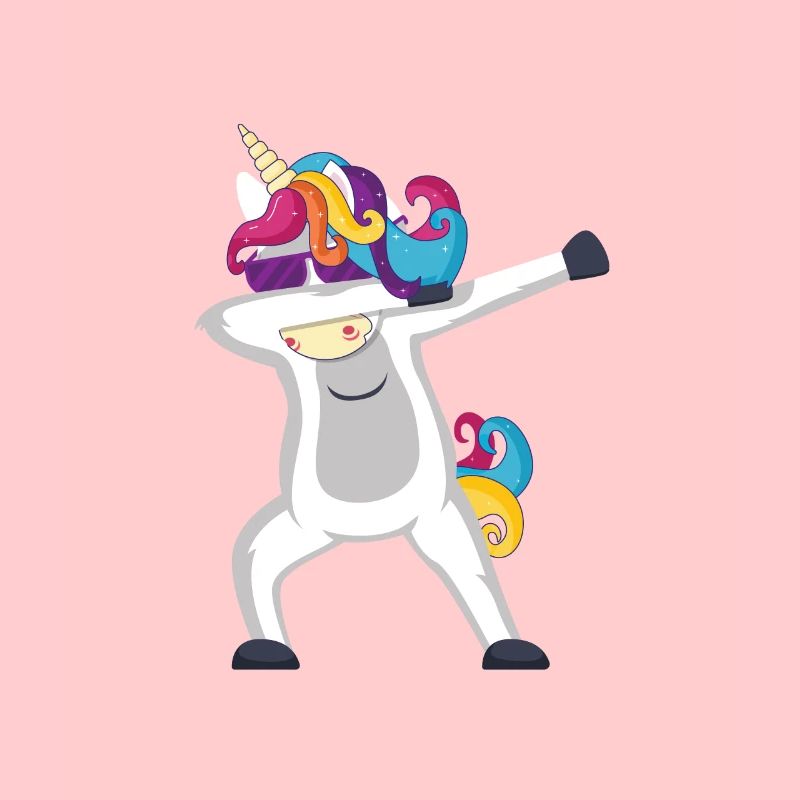 Lunettes de soleil Licorne Dab Coloré