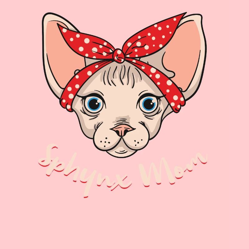 Sphynx Katzen Mutter