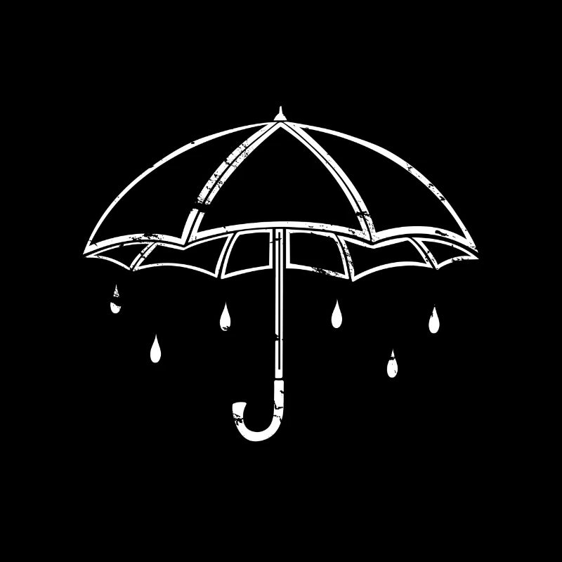 parapluie blanc cadeau enfants pluie