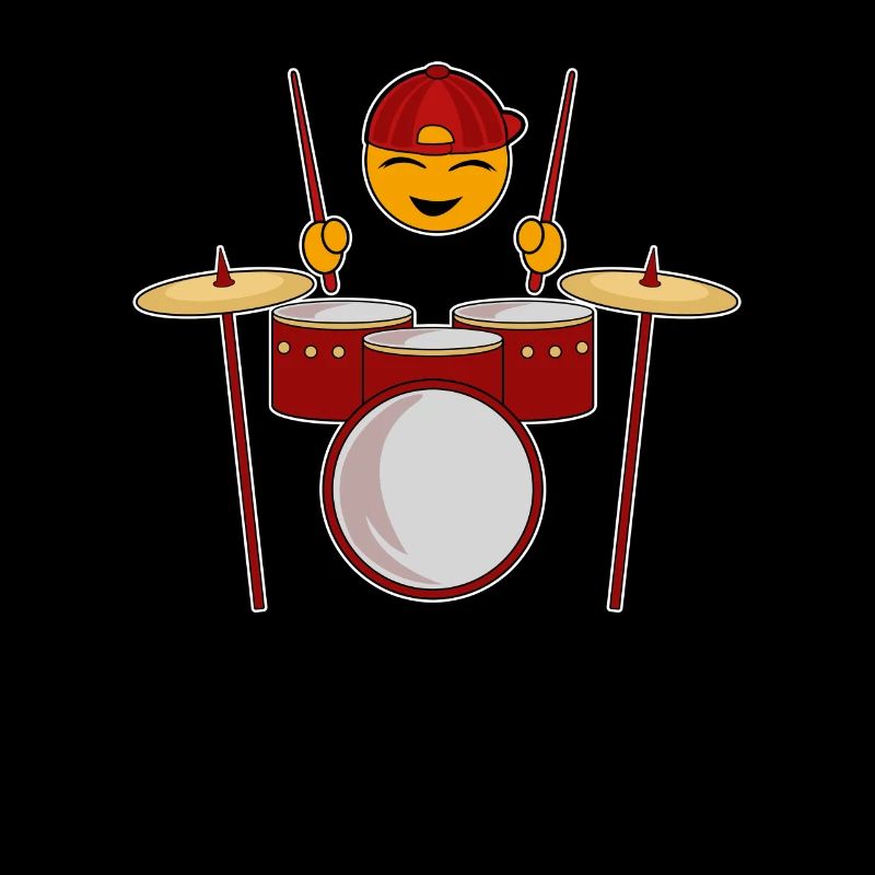 Conception drôle de batteur d'emoji