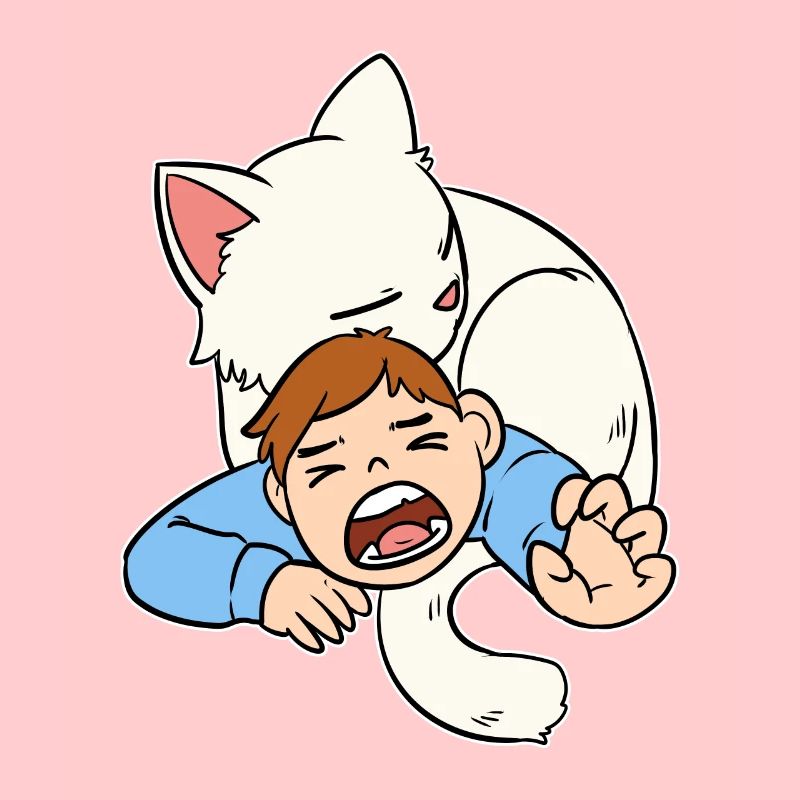 Cuddly Attack Cuddly Cat Kitten Gift