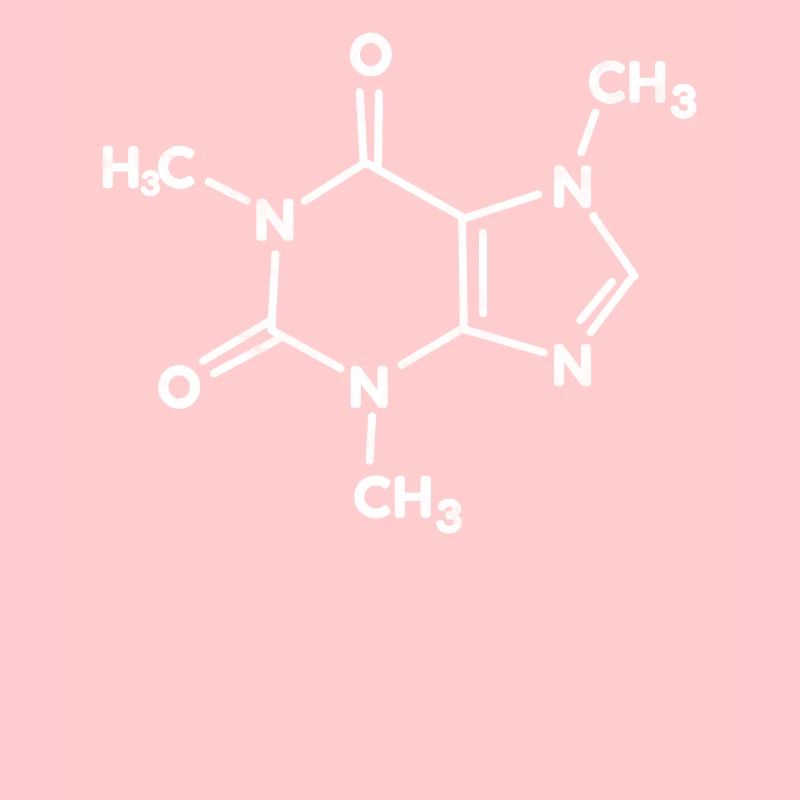 Caffeine Coffee Chemical Formula Gift