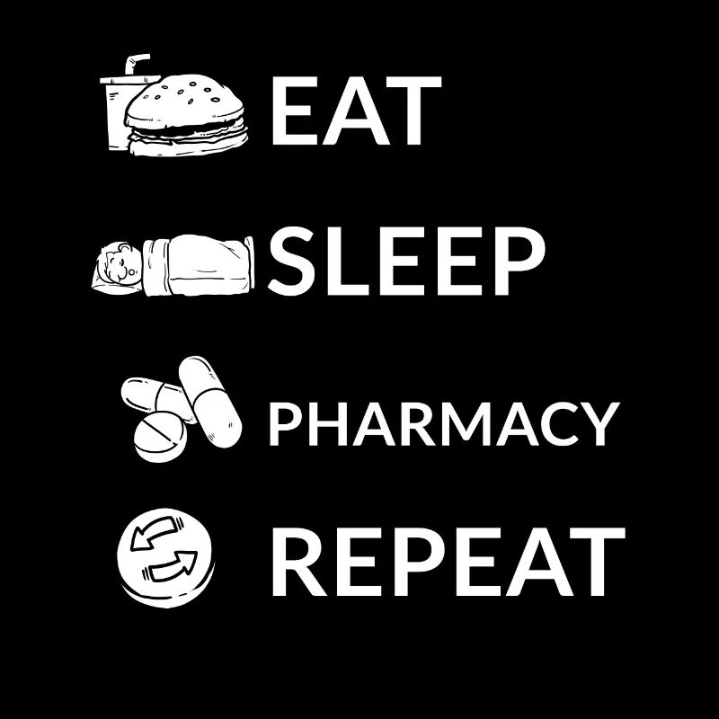 Apothicaire sommeil manger pilules de soins